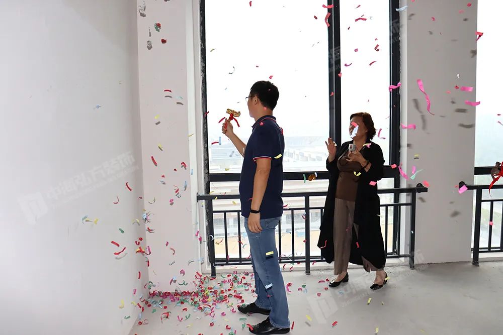 恭祝江苏一件通信息科技有限公司办公室装修工程开工大吉！(图5)