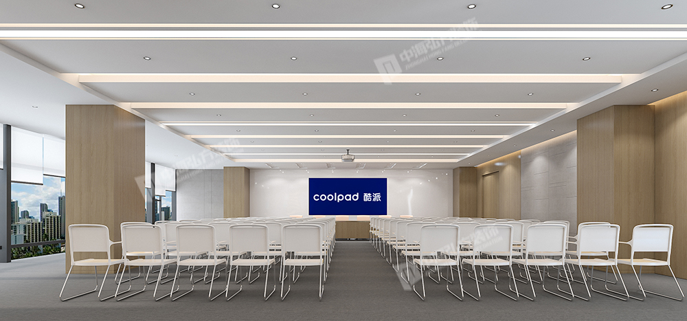 酷派科技办公室装修工程(图7)